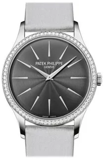 Patek Philippe Calatrava 4897G-010 White gold Gray