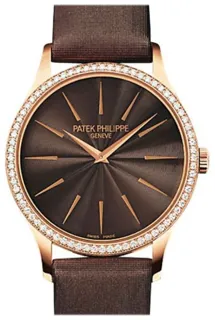 Patek Philippe Calatrava 4897R-001 Rose gold Brown