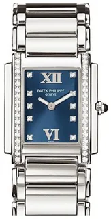 Patek Philippe Twenty~4 4910/10A-012 Stainless steel Blue