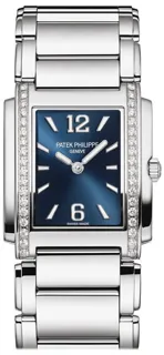 Patek Philippe Twenty~4 4910/1200A-001 Stainless steel Blue