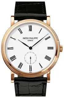 Patek Philippe Calatrava 5119R-001 Rose gold White