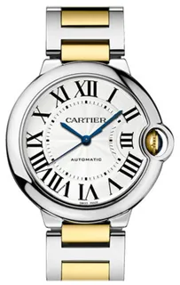 Cartier Ballon Bleu W2BB0012 Yellow gold and Stainless steel Silver