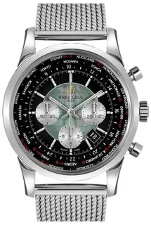 Breitling Transocean AB0510U4B.B62.152A 46mm Stainless steel Black