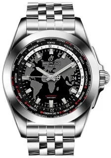 Breitling Galactic WB3510U4/BD94/375A Stainless steel and Tungsten Black