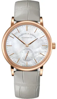 A. Lange LANGE SAXONIA 219.043 Rose gold White