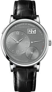 A. Lange LANGE 1 GRAND 137.038 White gold Gray