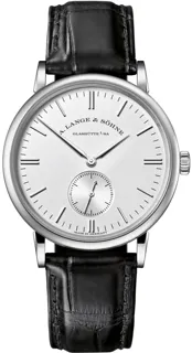 A. Lange LANGE SAXONIA 219.026 White gold Silver