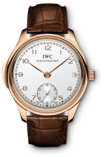 IWC Portugieser IW544907 Yellow gold Silver