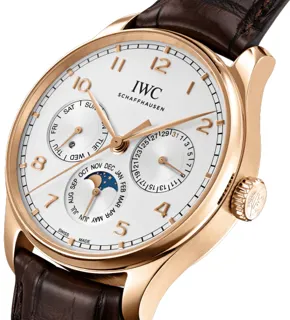 IWC Portugieser IW344202 Yellow gold Silver