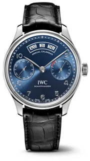 IWC Portugieser IW503502 Stainless steel Blue