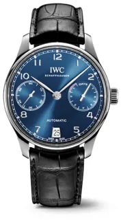 IWC Portugieser IW500710 Stainless steel Blue