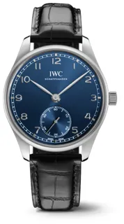 IWC Portugieser IW358305 Stainless steel Blue