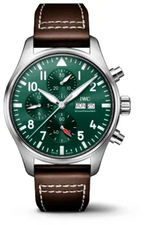 IWC Pilot IW3780-05 Stainless steel Green