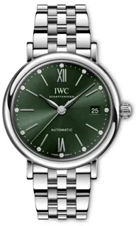 IWC Portofino IW4586-02 Stainless steel Green