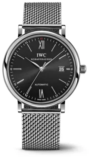 IWC Portofino IW356506 Stainless steel Black