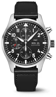 IWC Pilot IW377709 Stainless steel Black