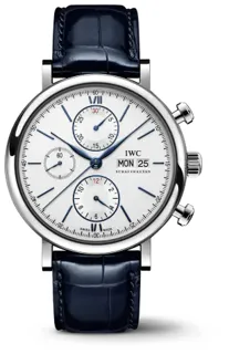 IWC Portofino Chronograph IW391037 Stainless steel Silver