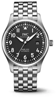 IWC Pilot Mark IW327015 Stainless steel Black