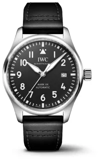 IWC Pilot IW3282-01 Stainless steel Black