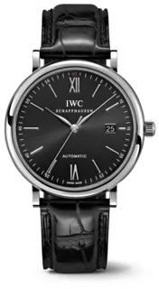 IWC Portofino IW356502 Stainless steel Black