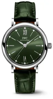 IWC Portofino Automatic IW357405 Stainless steel Green