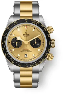 Tudor Black Bay Chrono S&G M79363N-0007 41mm Stainless steel Golden