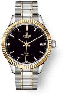 Tudor Style M12313-0011 34mm Stainless steel Black