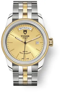 Tudor Glamour Date-Day M56003-0005 Stainless steel Golden