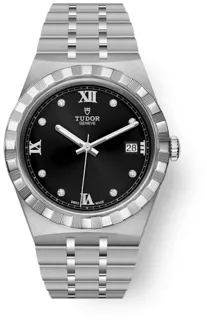 Tudor M28500-0004 Stainless steel Black