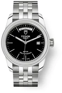 Tudor Glamour Date-Day M56000-0007 39mm Stainless steel Black