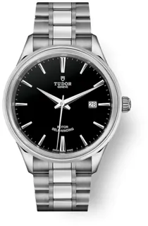 Tudor Style M12700-0002 41mm Stainless steel Black