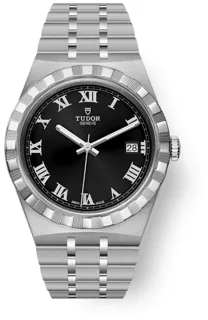 Tudor Royal M28500-0003 Stainless steel Black