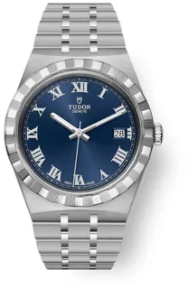 Tudor Royal M28500-0005 Stainless steel Blue