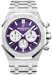 Audemars Piguet Royal Oak 26331BC.GG.1224BC.01 White gold Purple