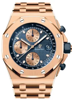 Audemars Piguet Royal Oak Offshore 26238OR.OO.2000OR.01 Rose gold Blue