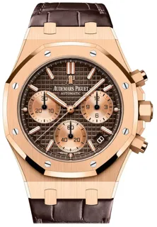 Audemars Piguet Royal Oak 26239OR.OO.D821CR.01 Rose gold Brown