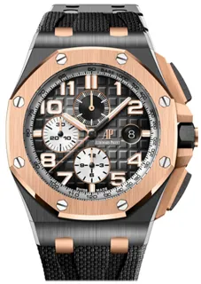 Audemars Piguet Royal Oak Offshore 26405NR.OO.A002CA.01 Rose gold and Black ceramic Gray