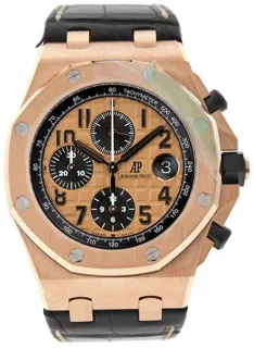 Audemars Piguet Royal Oak Offshore 26470OR.OO.A002CR.01 Ceramic and Rose gold Champagne