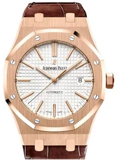 Audemars Piguet Royal Oak 15400OR.OO.D002CR.01 Rose gold Black