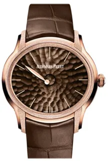 Audemars Piguet Millenary 77266OR.GG.A823CR.01 Rose gold Brown