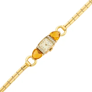 Tiffany 14k yellow gold White