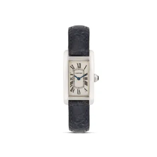 Cartier Tank Américaine 1713 19mm 18k white gold White