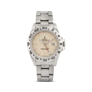 Rolex Explorer II 16550 40mm Stainless steel Cream