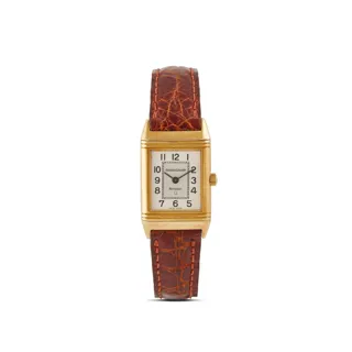 Jaeger-LeCoultre Reverso Lady 140.025 19mm 18k yellow gold Silver