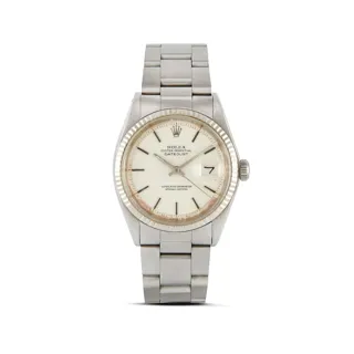 Rolex Datejust 1601 White gold and Stainless steel Silver