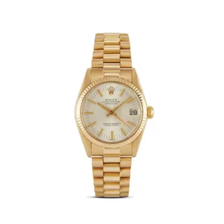 Rolex Datejust 31 6827 Yellow gold Silver