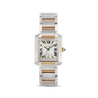 Cartier Tank Française 28mm Stainless steel Silver