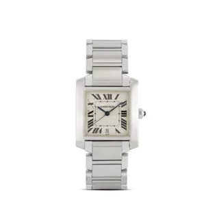 Cartier Tank Française 28mm Stainless steel Silver