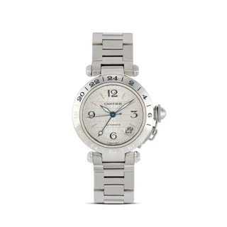 Cartier Pasha GMT 2277 Stainless steel Silver