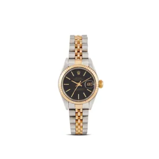 Rolex Lady-Datejust 79173 Yellow gold and Stainless steel Black